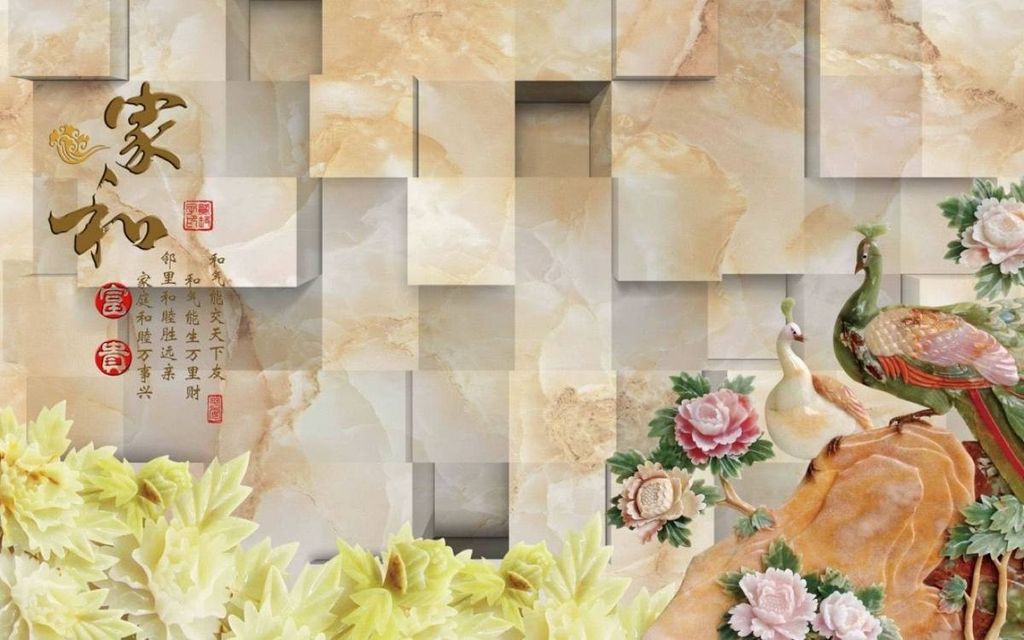 Tranh Dán Tường Giả Ngọc Gntp128
