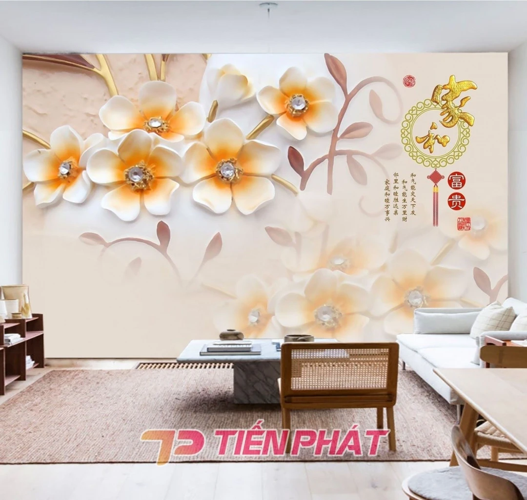 Tranh Dán Tường Phong Thủy PT01
