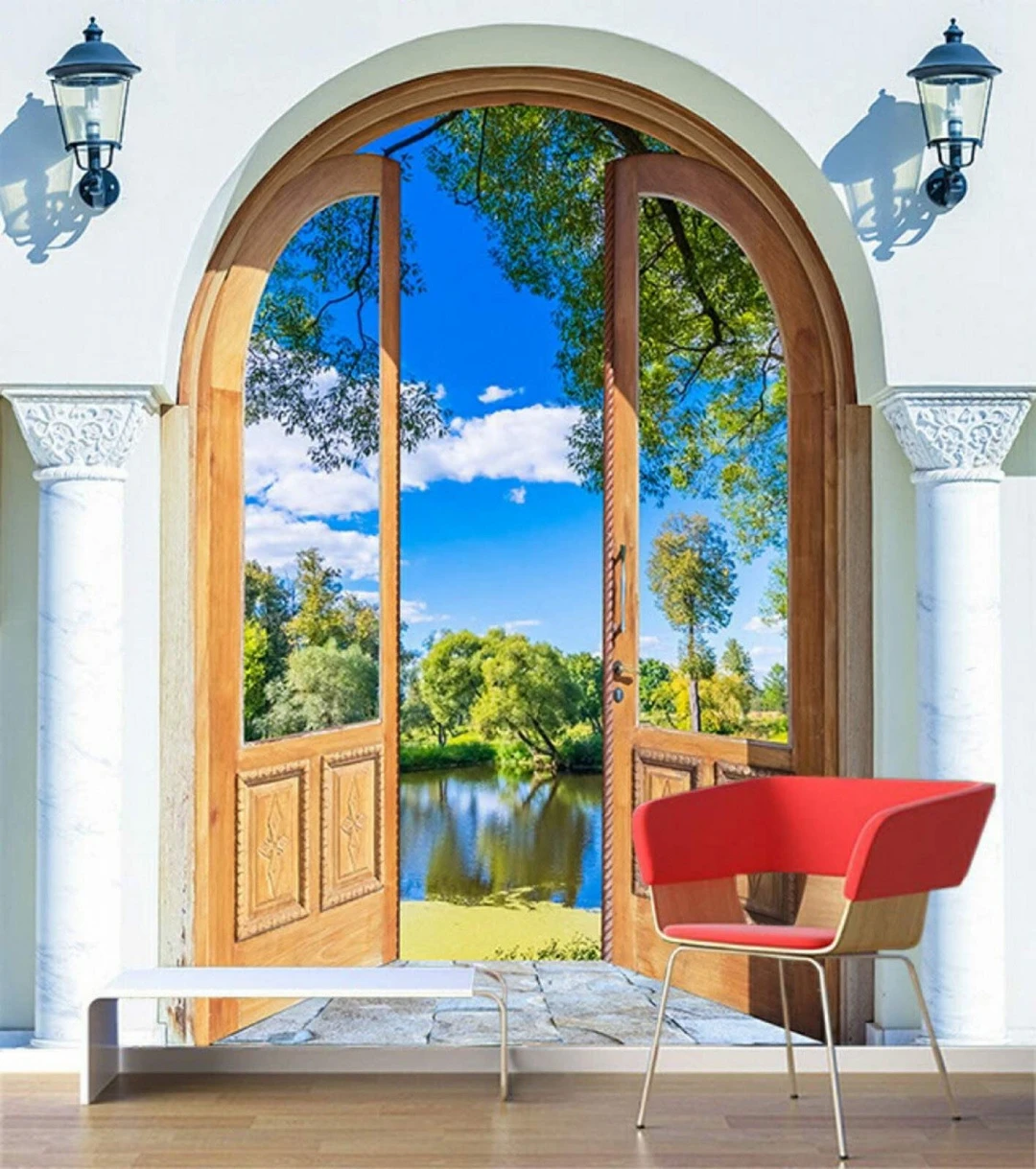 Tranh Dán Tường Phòng Khách PA60