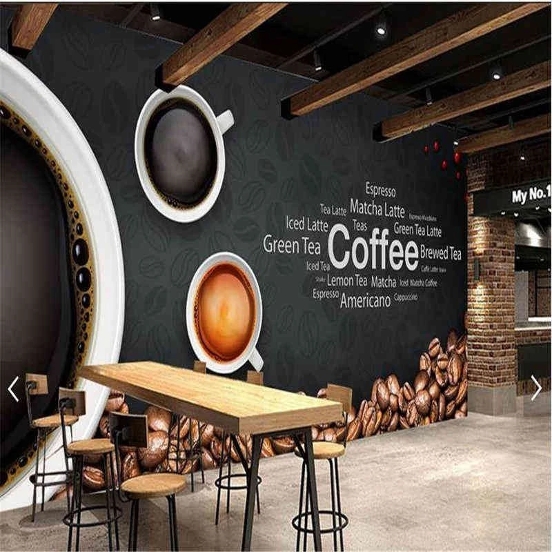 Tranh Dán Tường Quán Coffee GT11
