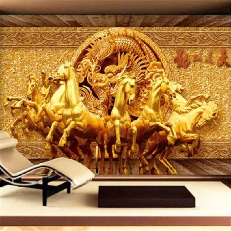 Tranh Dán Tường Mã Đáo Thành Công MD02