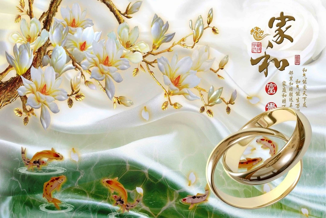 Tranh Dán Tường 3D Phong Thủy Tiến Phát Pttp39