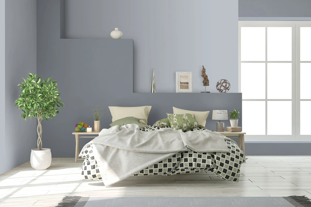 Giấy Dán Tường Họa Tiết Trơn Bs1103