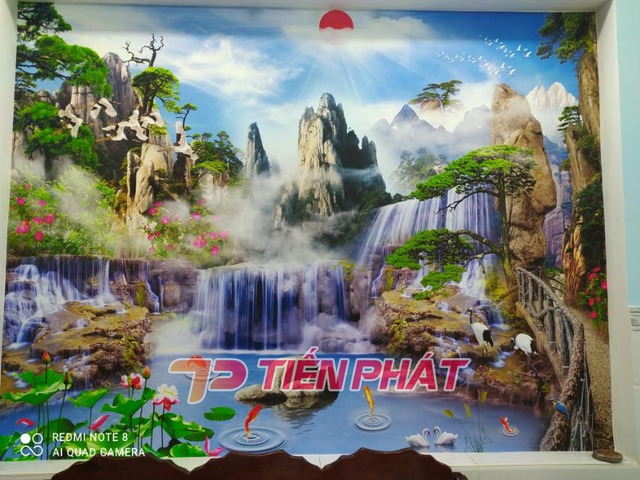 Tranh Dán Tường Phòng Khách PK502