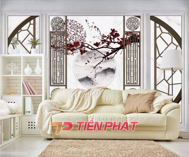 Blog: 99 Mẫu Tranh Dán Tường 3D Phòng Khách Sang Trọng Nên Xem Năm 2021