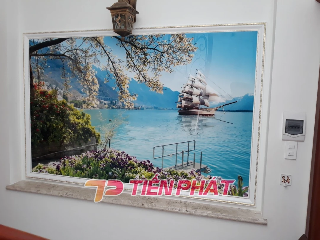Tranh Dán Tường 3d Cảnh Biển- Đại Dương CB43