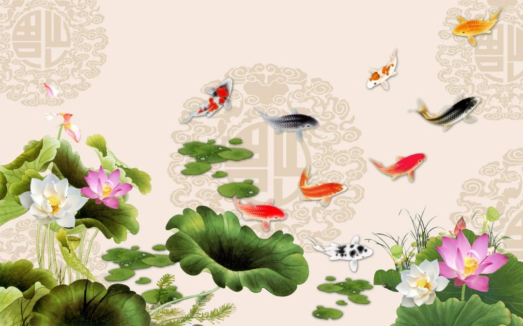 Tranh Dán Tường 3D Phong Thủy Tiến Phát Pttp72