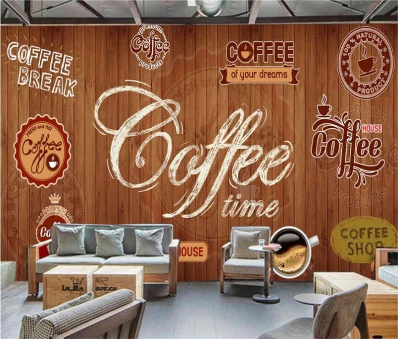 Tranh Dán Tường Quán Coffee GT16