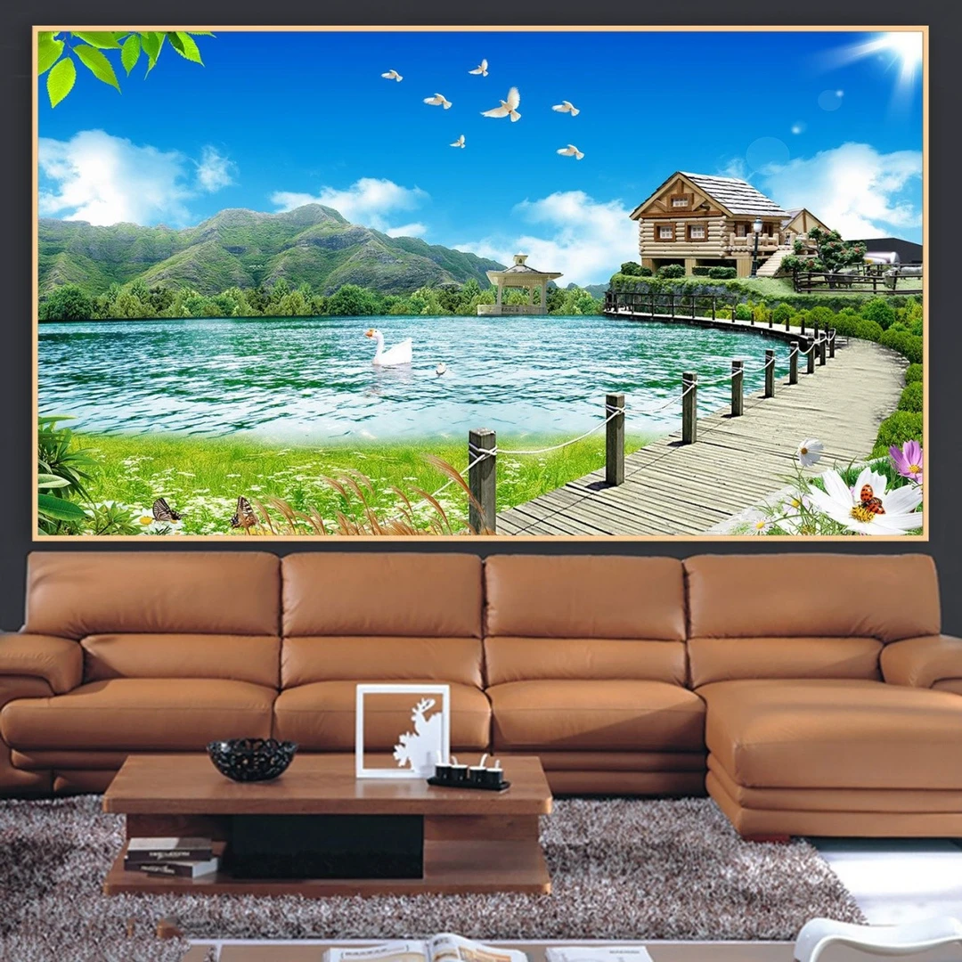 Tranh Dán Tường Phong Cảnh Thiên Nhiên Tiến Phát Decor Pctp93