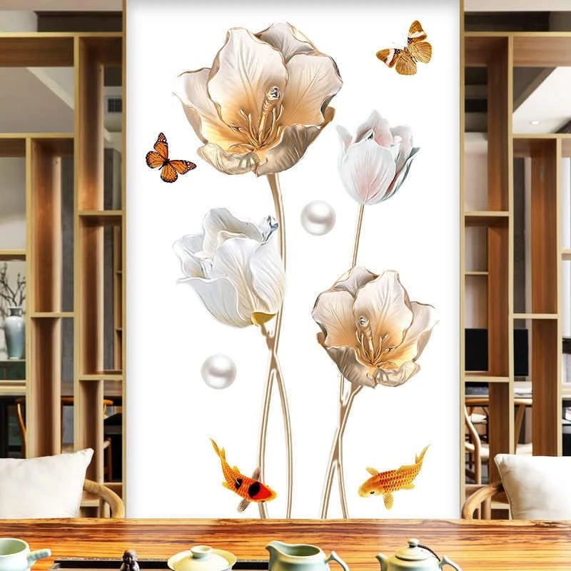 Tranh Dán Tường Khổ Dọc KD70