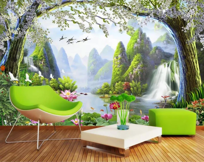 Tranh Dán Tường Phòng Khách PK185
