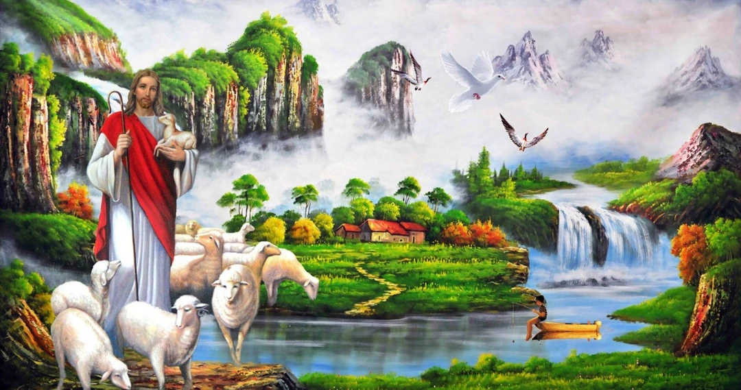 Tranh Dán Tường Tôn Giáo Tienphatdecor Tg81