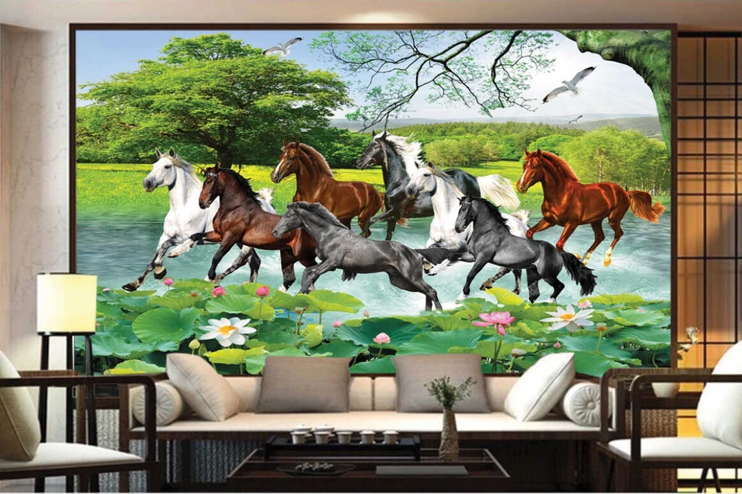 Tranh Dán Tường Mã Đáo Thành Công MD07