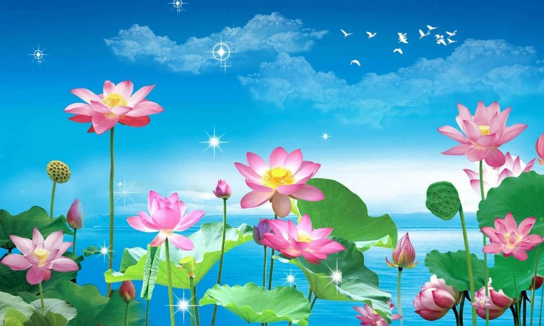 Tranh Dán Tường Sơn Thủy ST14