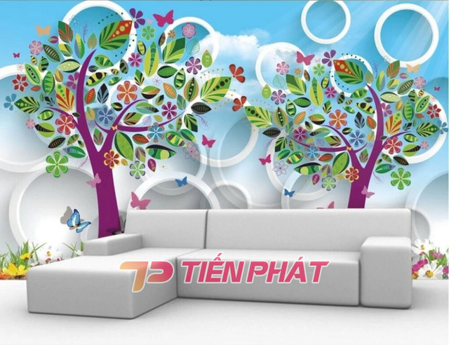 Blog: 99 Mẫu Tranh Dán Tường 3D Phòng Khách Sang Trọng Nên Xem Năm 2021