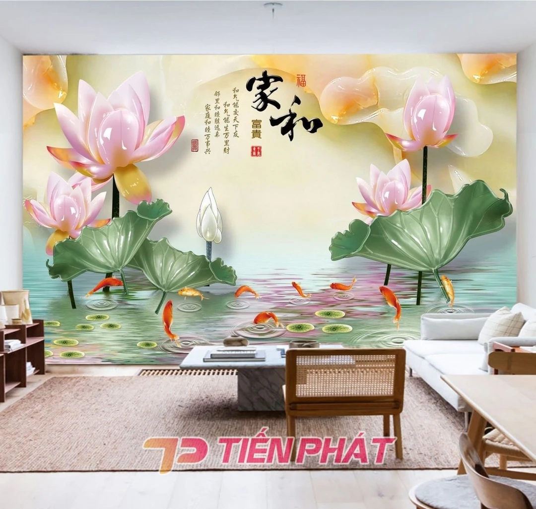 Tranh Dán Tường Phong Thủy PT01