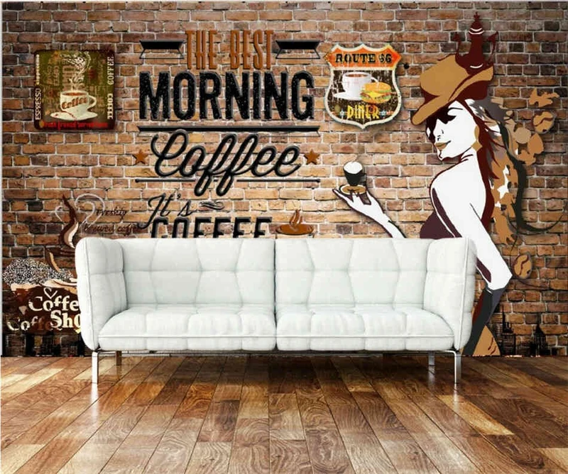 Tranh Dán Tường Quán Coffee GT20