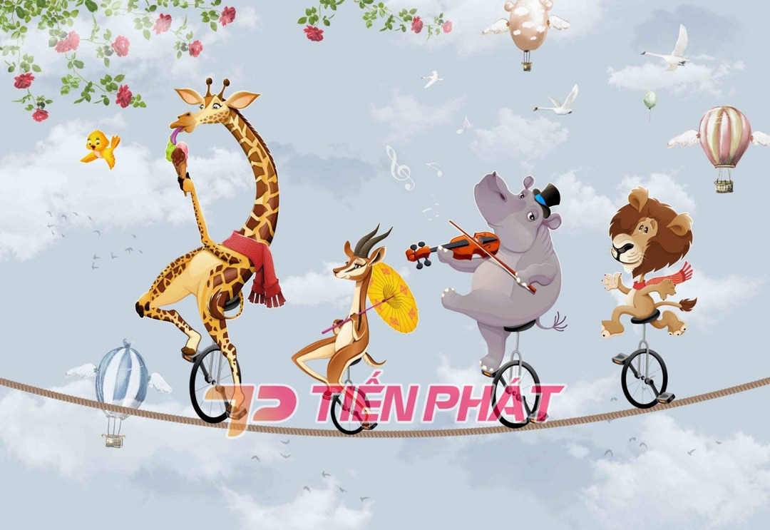 Tranh Dán Tường Phòng Trẻ Em 71