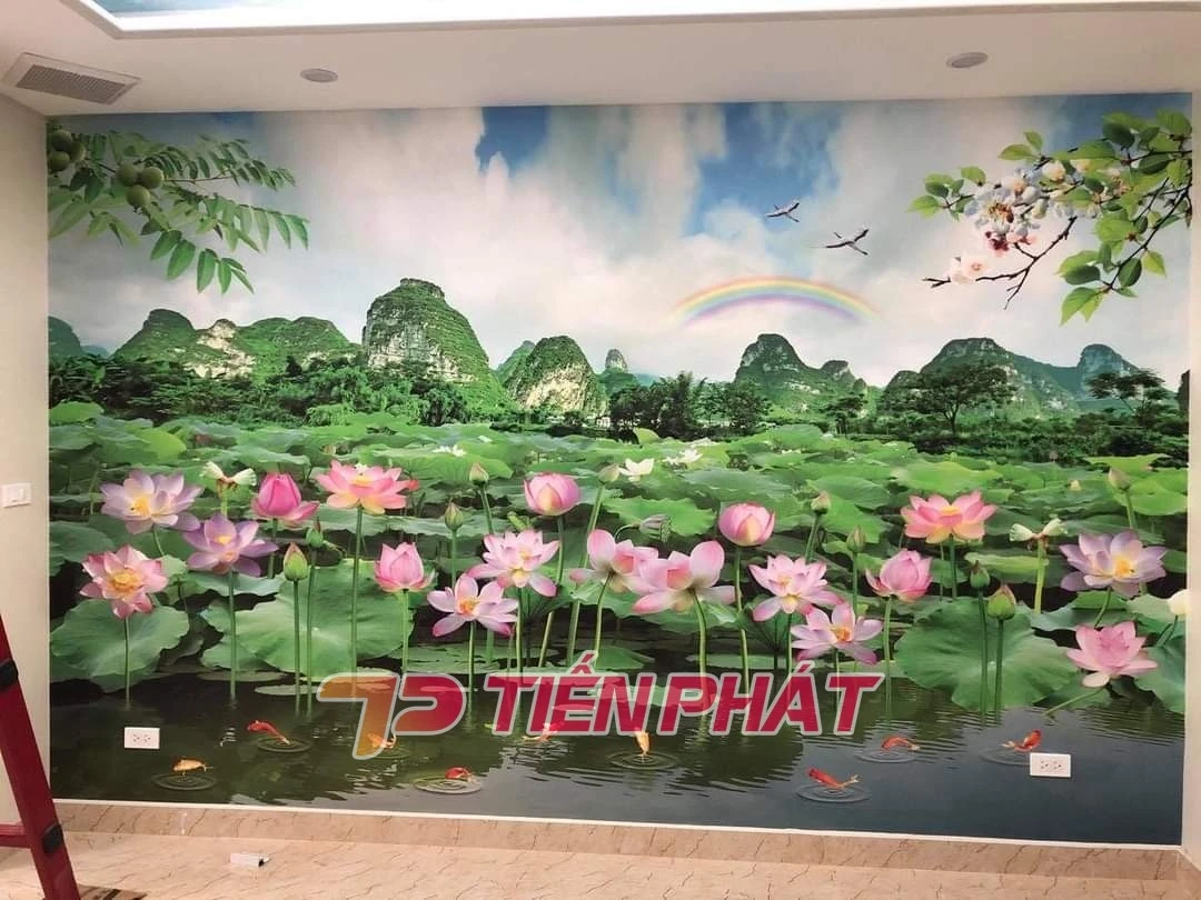 Tranh Dán Tường Phong Thủy PT01