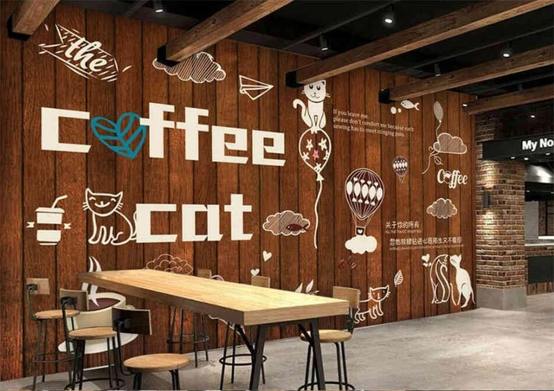 Tranh Dán Tường Quán Coffee GT43