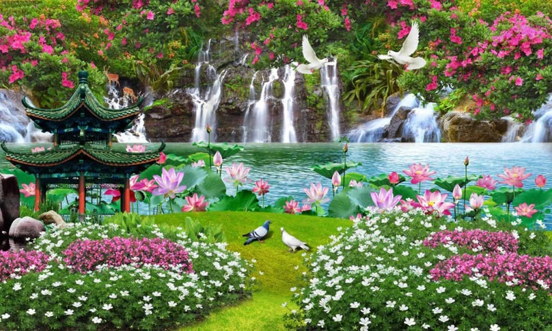 Tranh Dán Tường Phòng Khách PK162