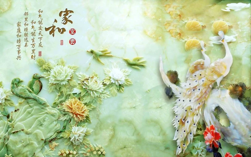 Tranh Dán Tường Giả Ngọc Tiến Phát Gntp73