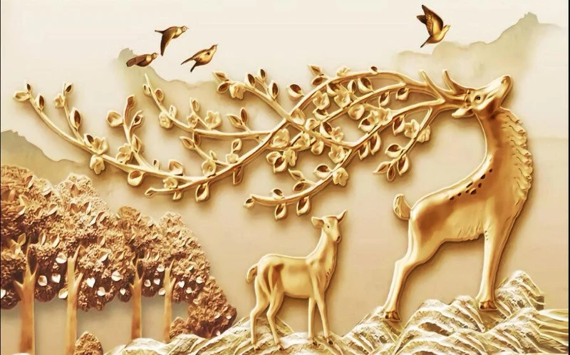Tranh Dán Tường Phòng Khách PK197