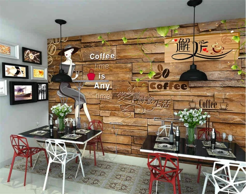 Tranh Dán Tường Quán Coffee GT13