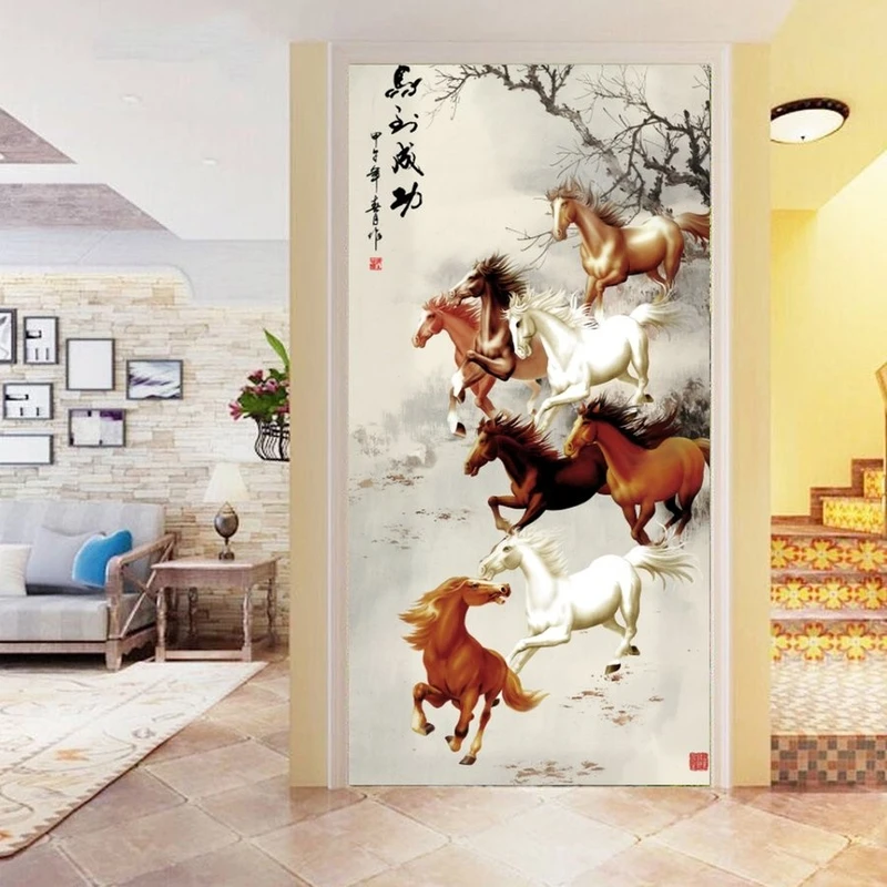 Tranh Dán Tường Mã Đáo Thành Công Tiến Phát Mdtc02