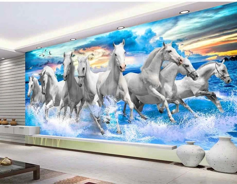 Tranh Dán Tường Mã Đáo Thành Công MD01