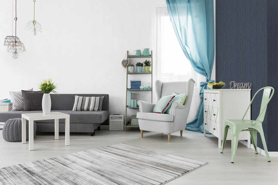 Giấy Dán Tường Họa Tiết Trơn Bs1105