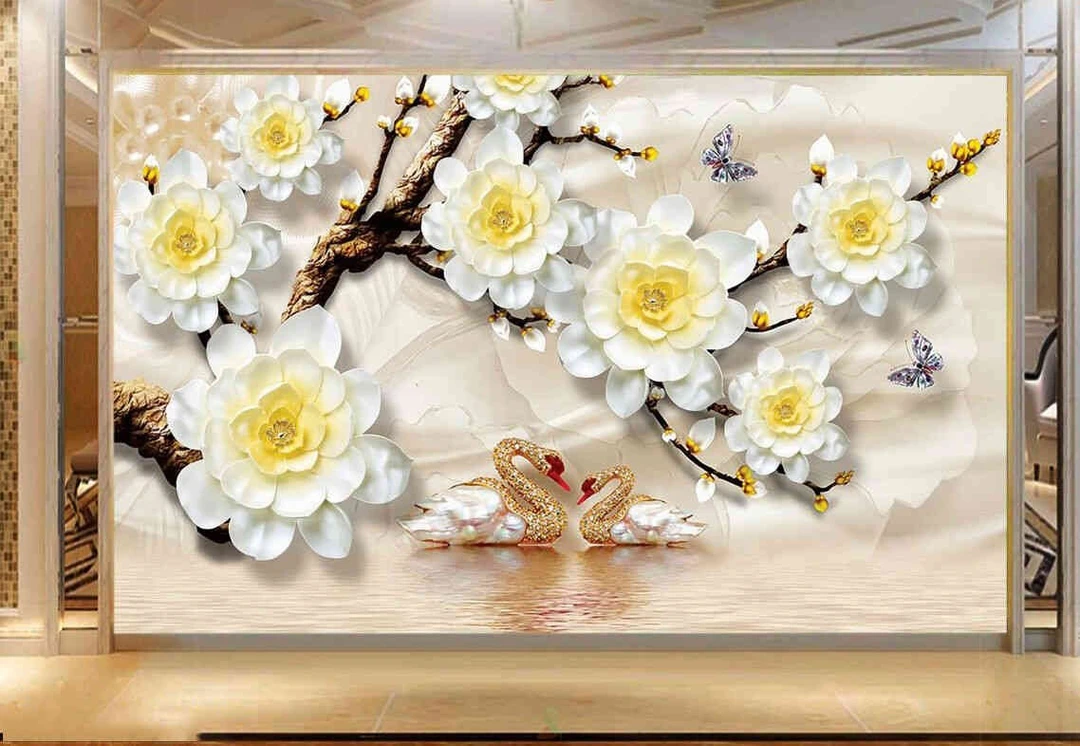 Tranh Dán Tường Giả Ngọc GN04