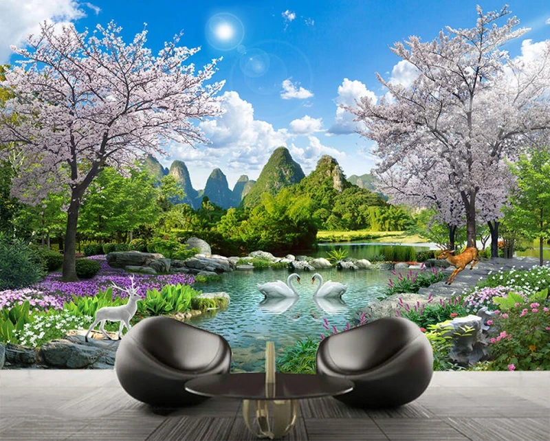 Tranh Dán Tường Phòng Khách PK249