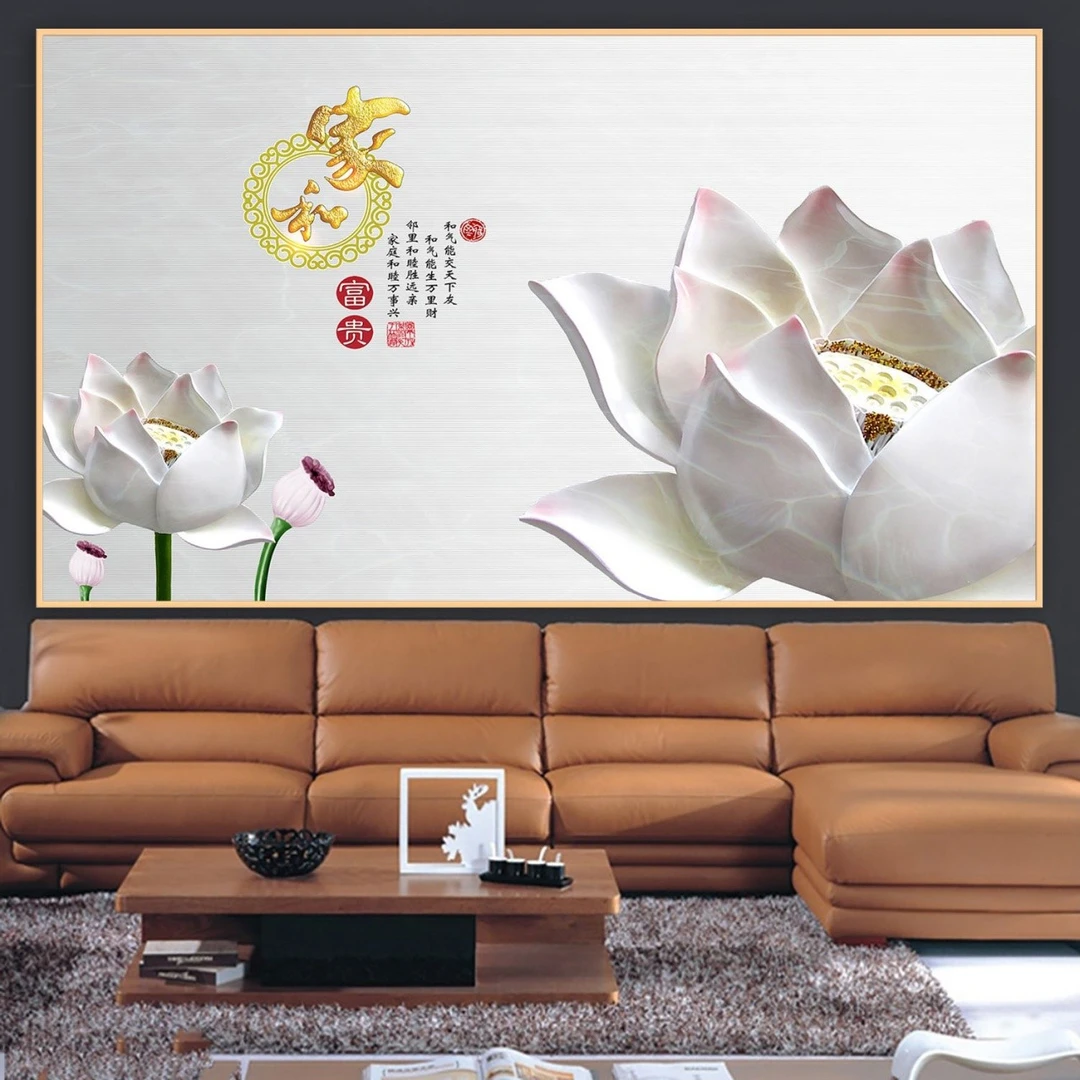 Tranh Dán Tường Phong Thuỷ Tiến Phát Pttp135