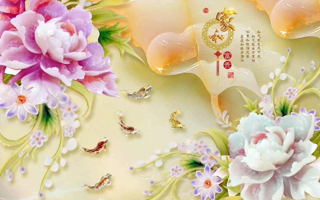 Tranh Dán Tường Giả Ngọc Tiến Phát Gntp49