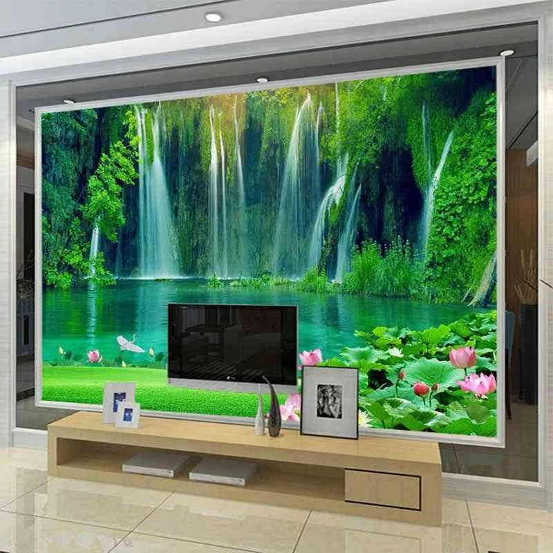 Tranh Dán Tường Thác Nước TN07