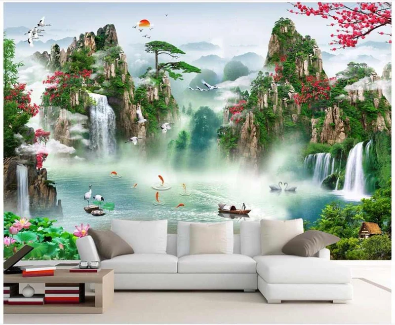 Tranh Dán Tường Phòng Khách PK215