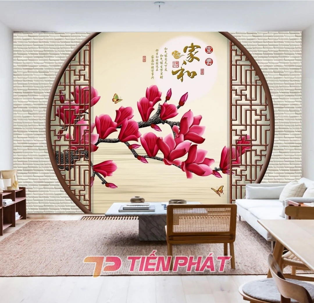 Tranh Dán Tường Phong Thủy PT01