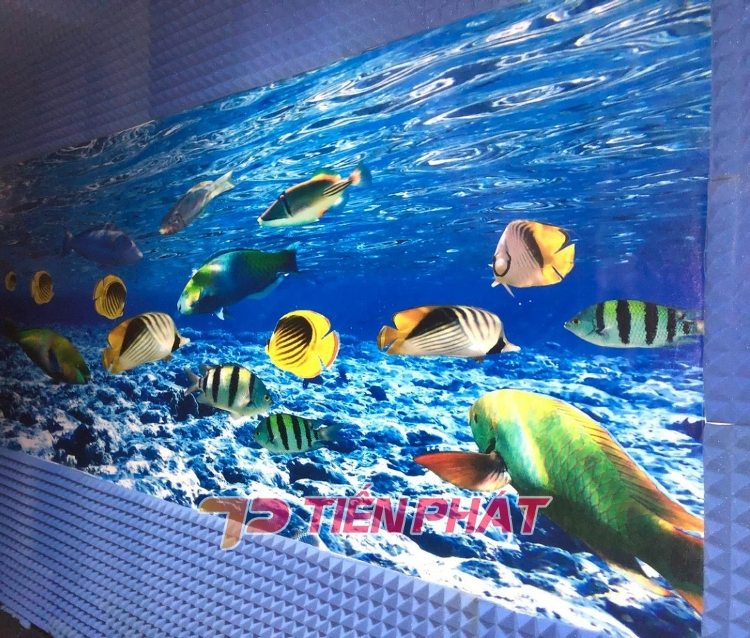 Tranh Dán Tường 3d Cảnh Biển- Đại Dương CB43