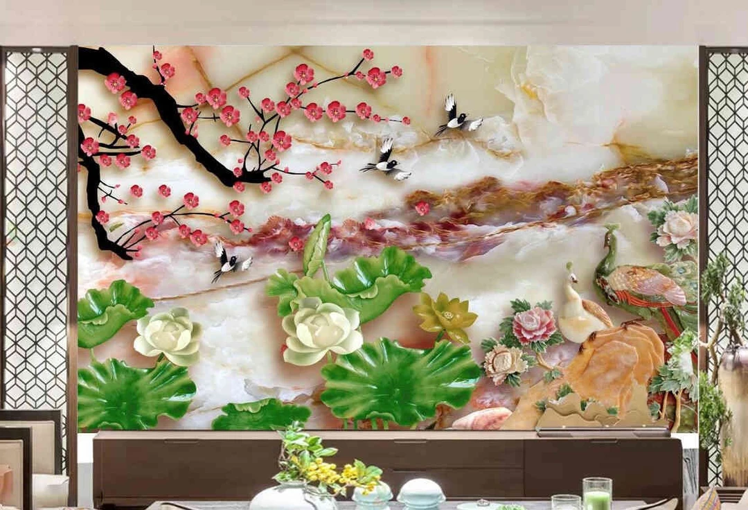 Tranh Dán Tường Giả Ngọc GN07