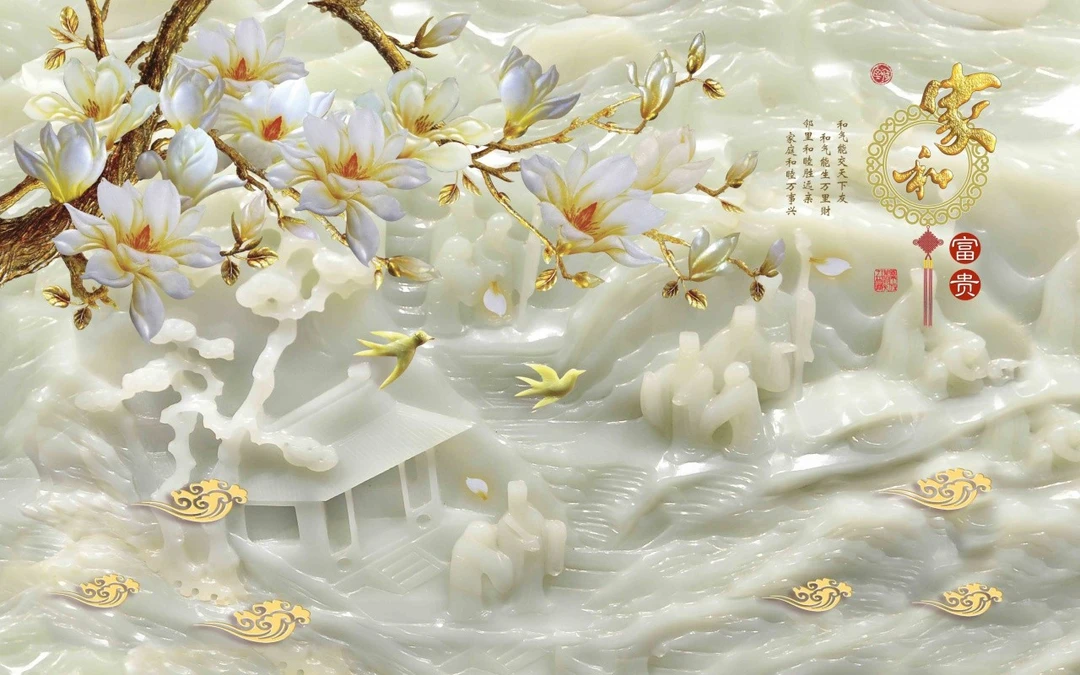 Tranh Dán Tường Giả Ngọc Tiến Phát Gntp29