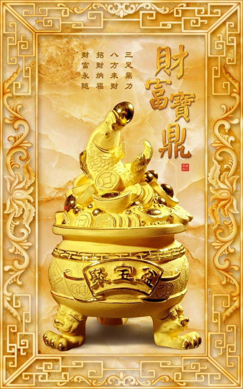 Tranh 3D Dán Tường Khổ Dọc Tiến Phát Kdtp24