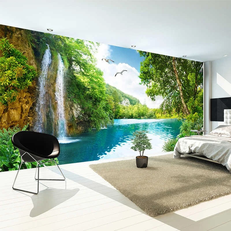Tranh Dán Tường Thác Nước TN41