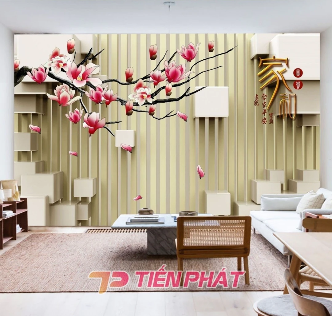 Tranh Dán Tường Phong Thủy PT01