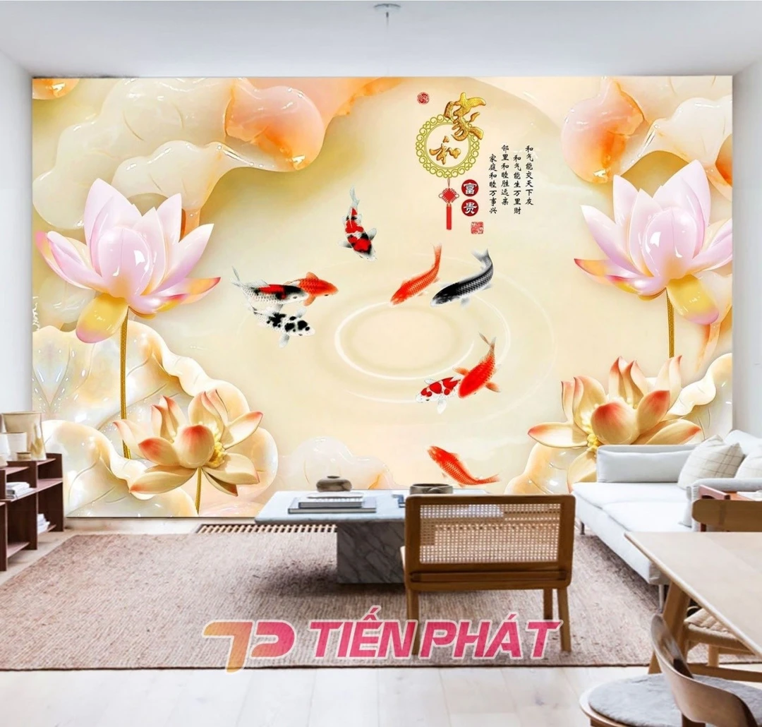 Tranh Dán Tường Phong Thủy PT01