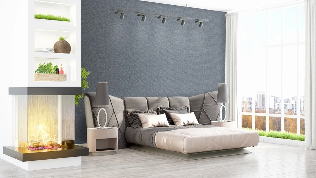 Giấy Dán Tường Họa Tiết Trơn Bs1111