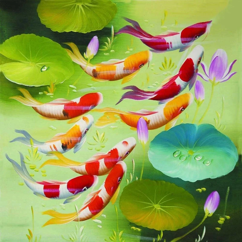 Tranh Dán Tường Phong Thủy PT29