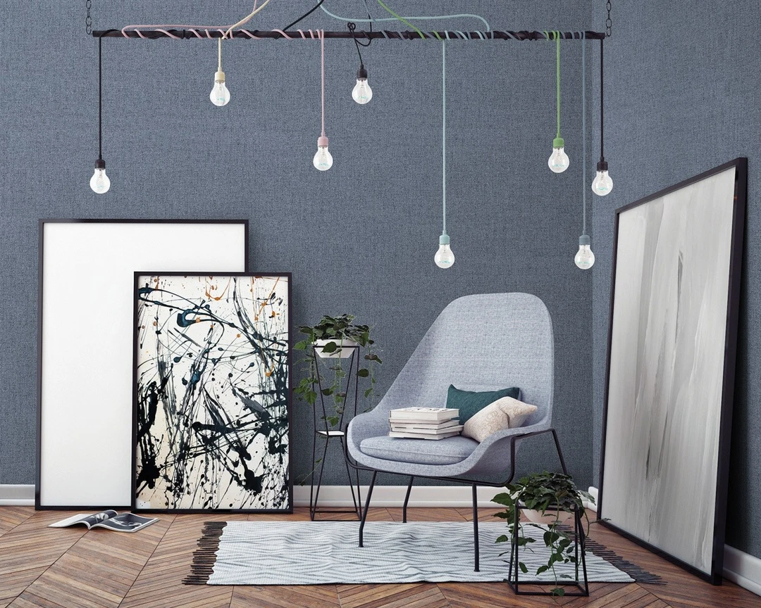 Giấy Dán Tường Họa Tiết Trơn Bs1125
