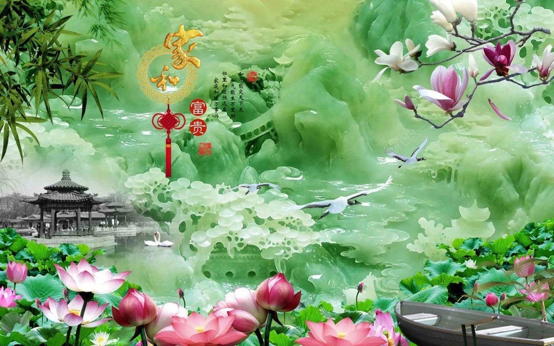 Tranh Dán Tường Giả Ngọc Tiến Phát Gntp59