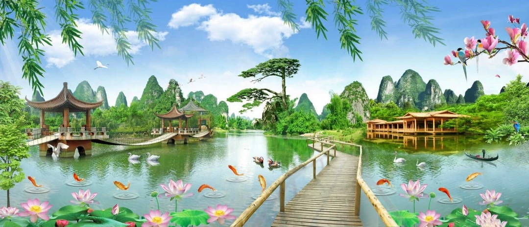Tranh Dán Tường Siêu Ngang SN08